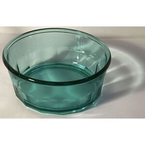 Vintage Arcoroc of France Teal Cereal/Fruit/Salad Bowl 5.5"